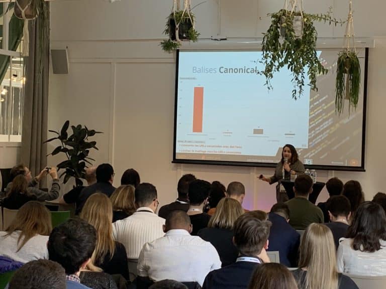 Conférence de Julie Chodorge au SEO Camp'us Paris 2019