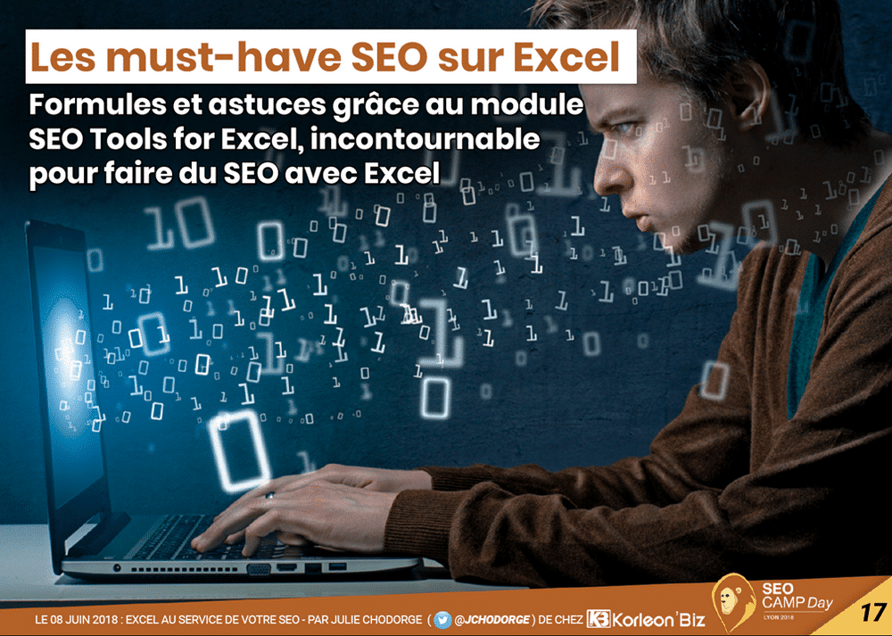 Les must-have sur Excel pour le SEO