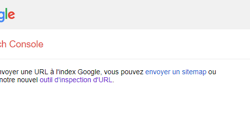 Suppression "Submit URL" dans Google